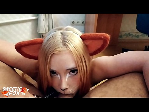 ❤️ Kitsune залгих дик, булэг нь түүний аманд ☑ Зүгээр л порно mn.milf-nut-net.ru ❌